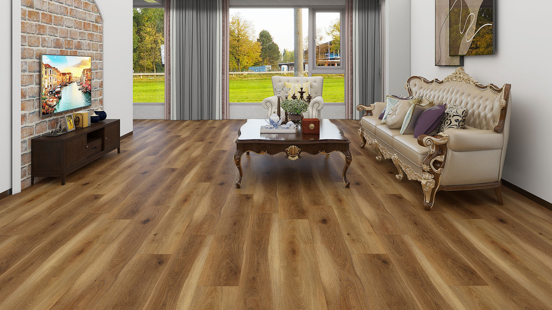 (WG) Made in China WPC 8mm 20mil HomeLike Flooring (WG) Made in China WPC 8mm 20mil HomeLike Flooring